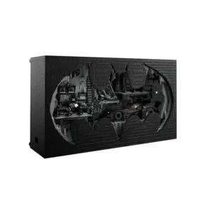 Maquette Batcave Shadow Box en Briques – Kit de Construction 3981 Pièces pour Adultes et Enfants avec Manuel Inclus