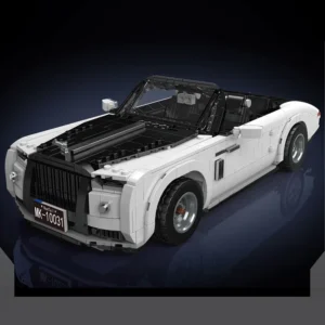 Maquette Voiture RR Vintage en Briques – Kit de Construction Technique 1603 Pièces avec Manuel Inclus